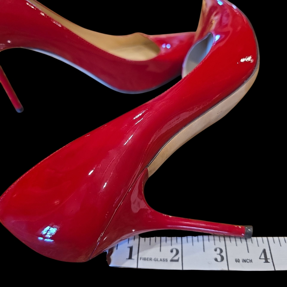 Jimmy Choo Bold Red Patent Heels - Picture 10 of 10